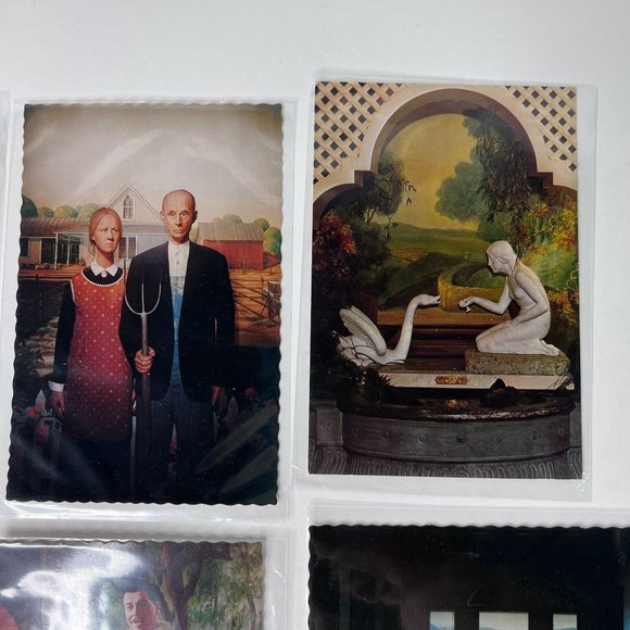 Vintage Movieland Wax Museum Postcard lot 9 Stars Hall Of Fame Jesus Christ Unus - Picture 3 of 10